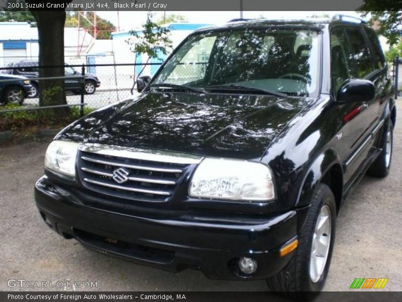 Black Pearl / Gray 2001 Suzuki Grand Vitara JLX 4x4