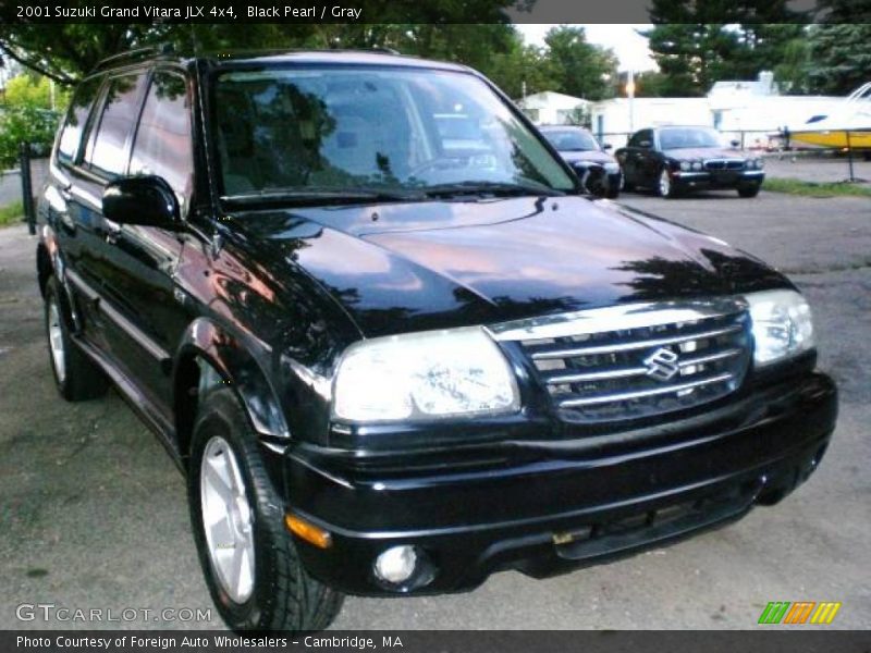 Black Pearl / Gray 2001 Suzuki Grand Vitara JLX 4x4