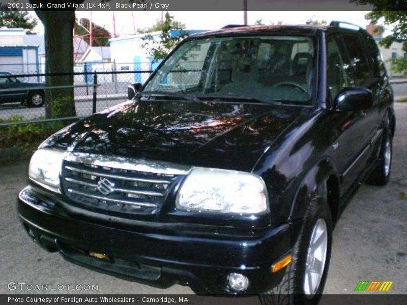 Black Pearl / Gray 2001 Suzuki Grand Vitara JLX 4x4