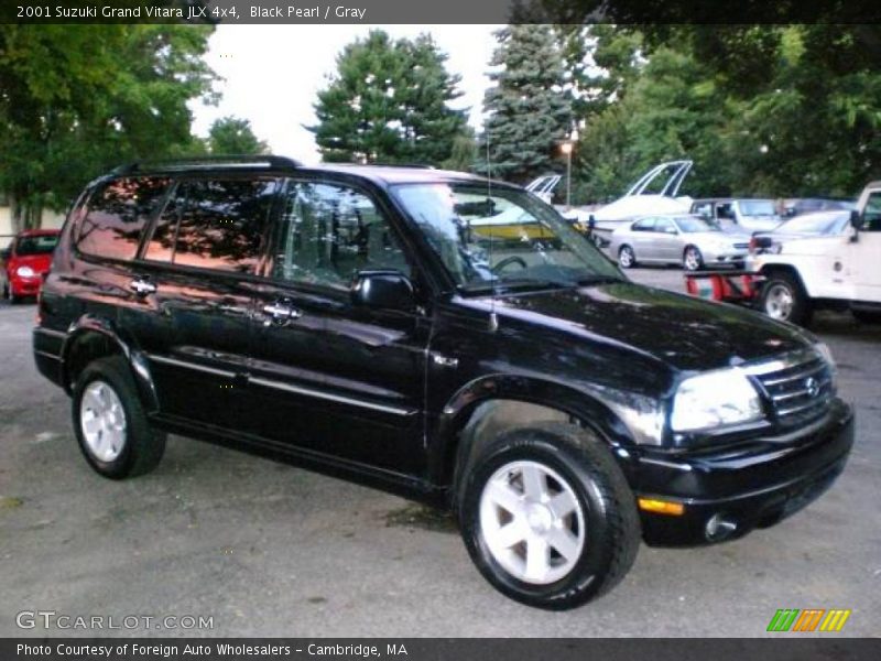 Black Pearl / Gray 2001 Suzuki Grand Vitara JLX 4x4