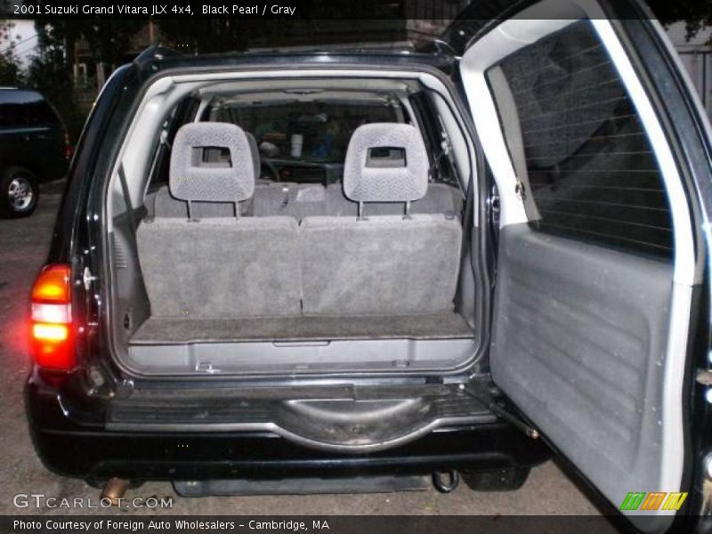 Black Pearl / Gray 2001 Suzuki Grand Vitara JLX 4x4