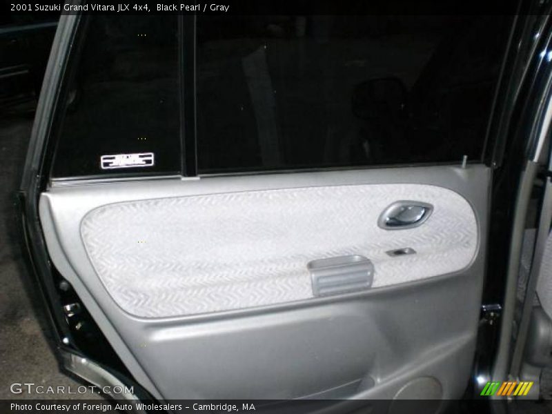 Black Pearl / Gray 2001 Suzuki Grand Vitara JLX 4x4