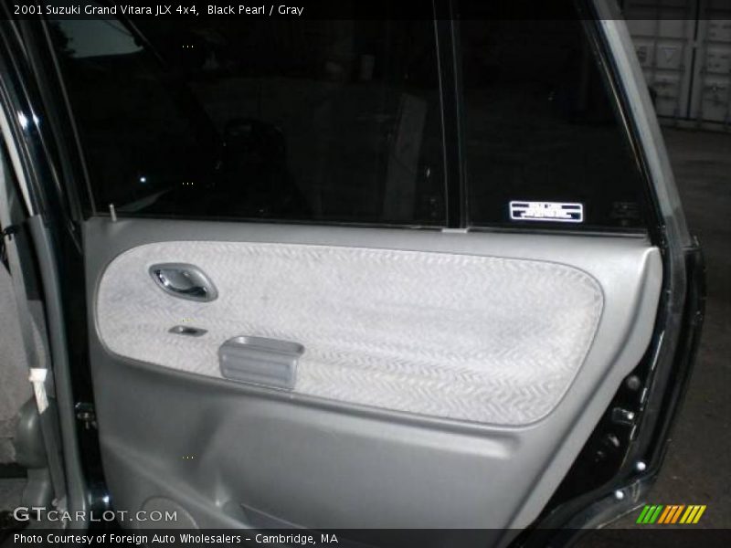 Black Pearl / Gray 2001 Suzuki Grand Vitara JLX 4x4