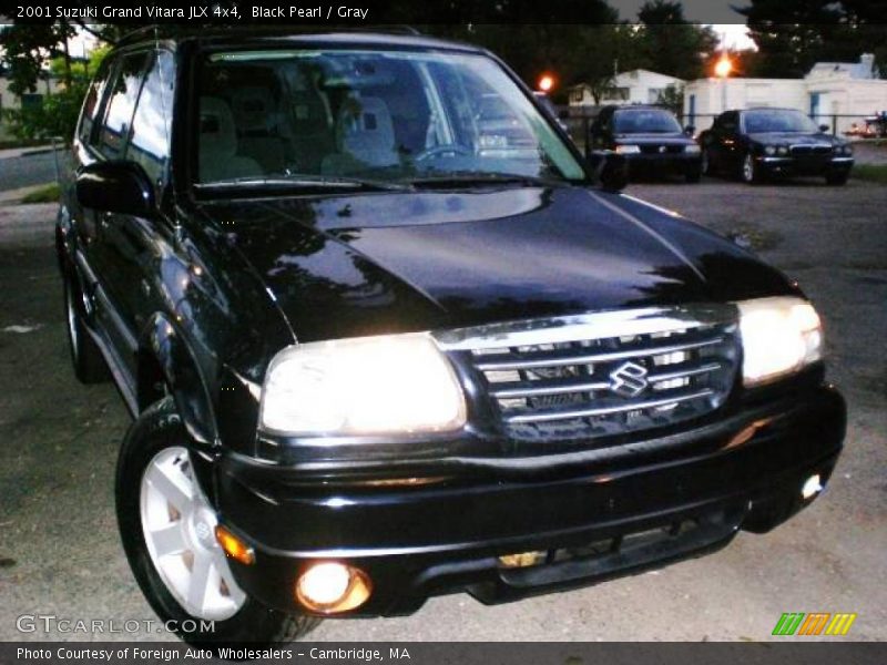 Black Pearl / Gray 2001 Suzuki Grand Vitara JLX 4x4