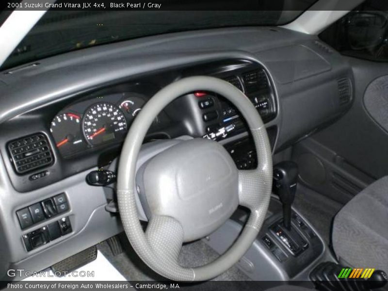 Black Pearl / Gray 2001 Suzuki Grand Vitara JLX 4x4