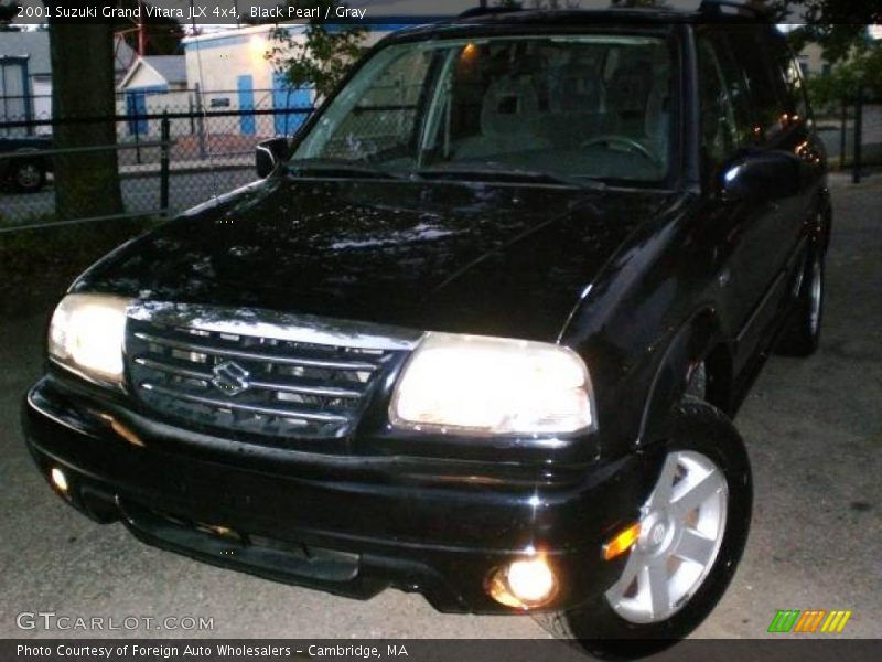 Black Pearl / Gray 2001 Suzuki Grand Vitara JLX 4x4