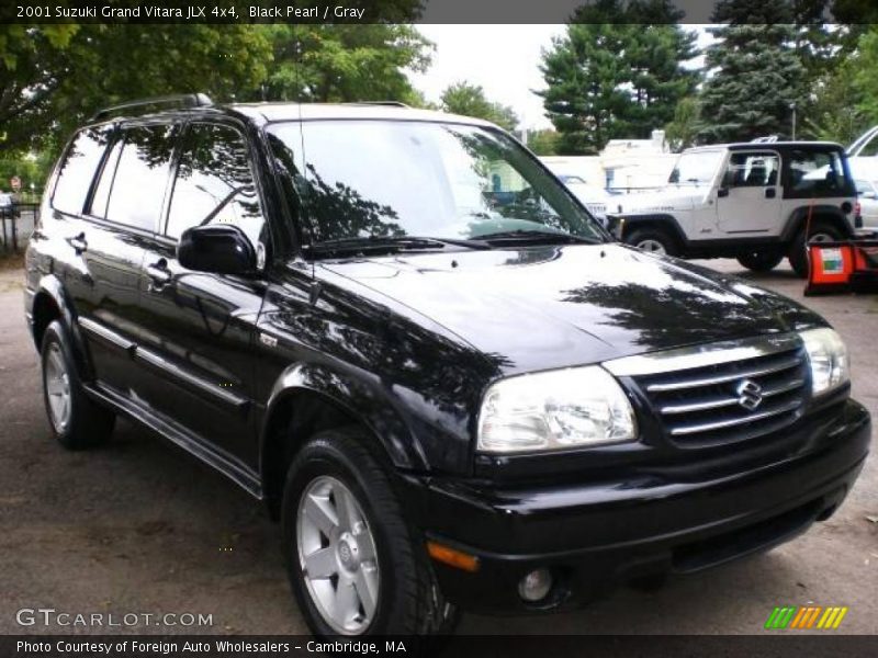 Black Pearl / Gray 2001 Suzuki Grand Vitara JLX 4x4