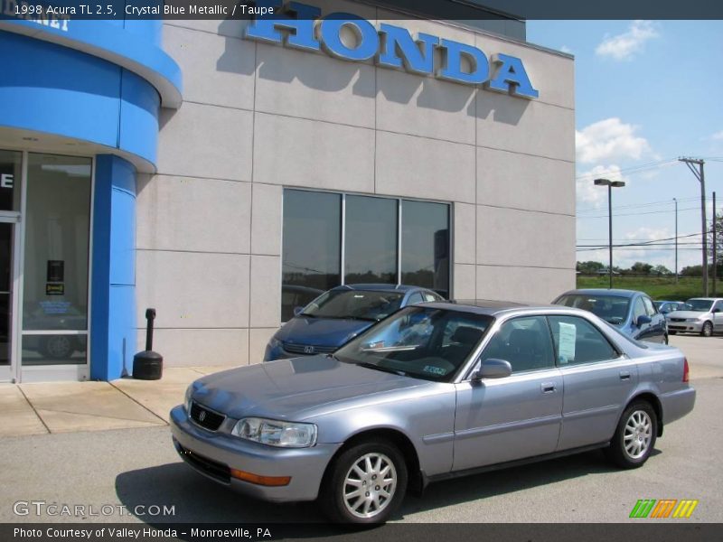 Crystal Blue Metallic / Taupe 1998 Acura TL 2.5