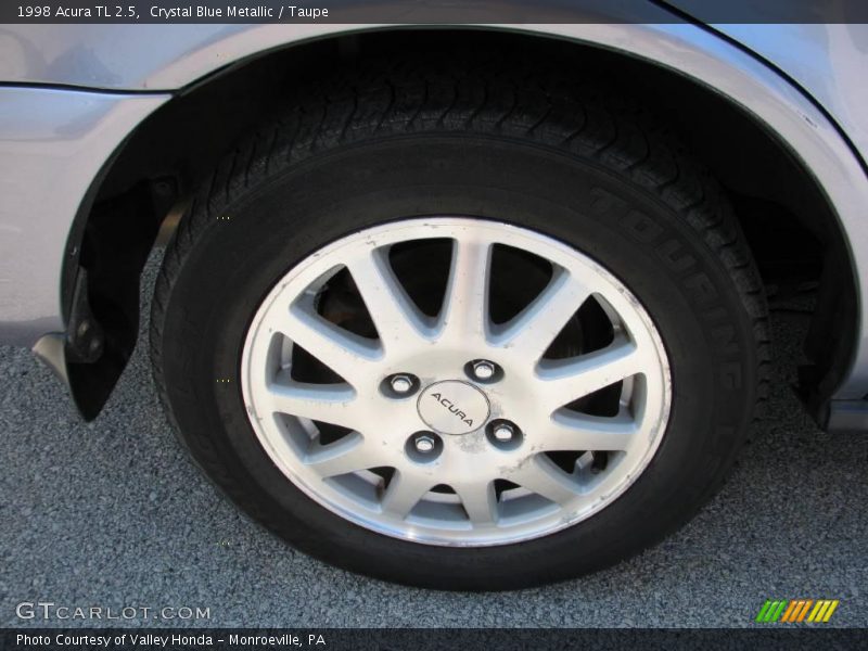 Crystal Blue Metallic / Taupe 1998 Acura TL 2.5