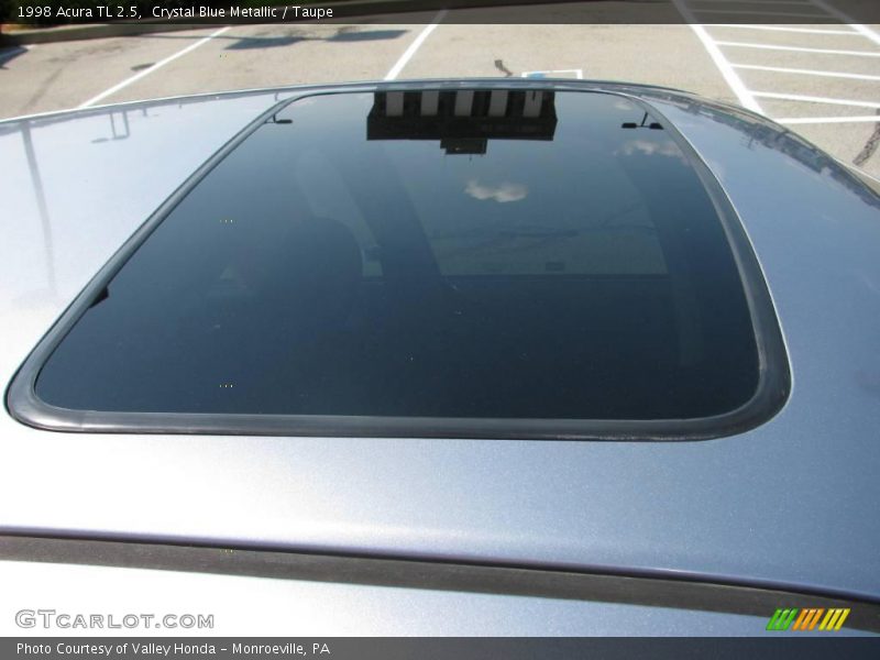 Crystal Blue Metallic / Taupe 1998 Acura TL 2.5