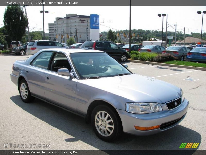 Crystal Blue Metallic / Taupe 1998 Acura TL 2.5