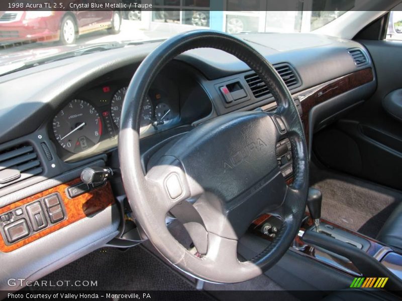 Crystal Blue Metallic / Taupe 1998 Acura TL 2.5