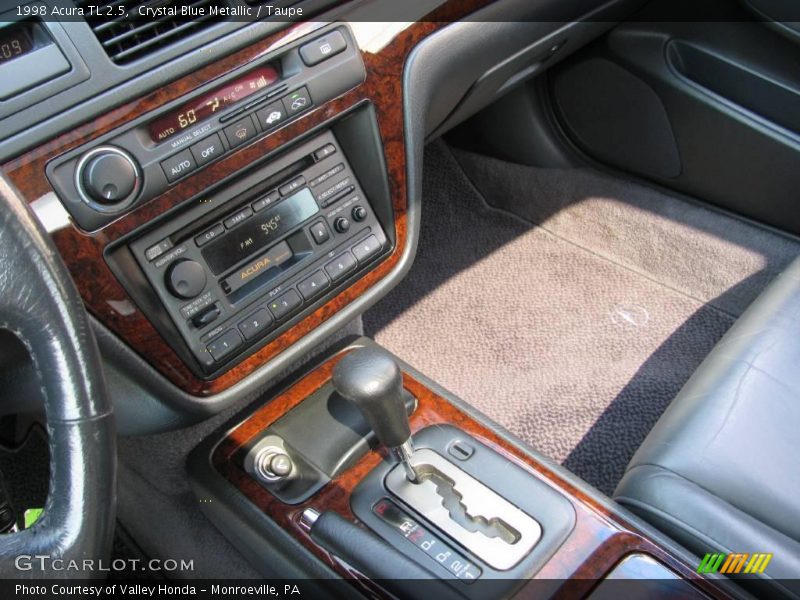 Crystal Blue Metallic / Taupe 1998 Acura TL 2.5