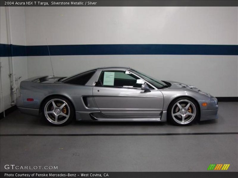 Silverstone Metallic / Silver 2004 Acura NSX T Targa