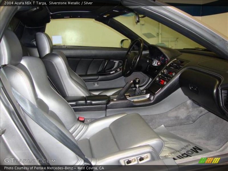  2004 NSX T Targa Silver Interior