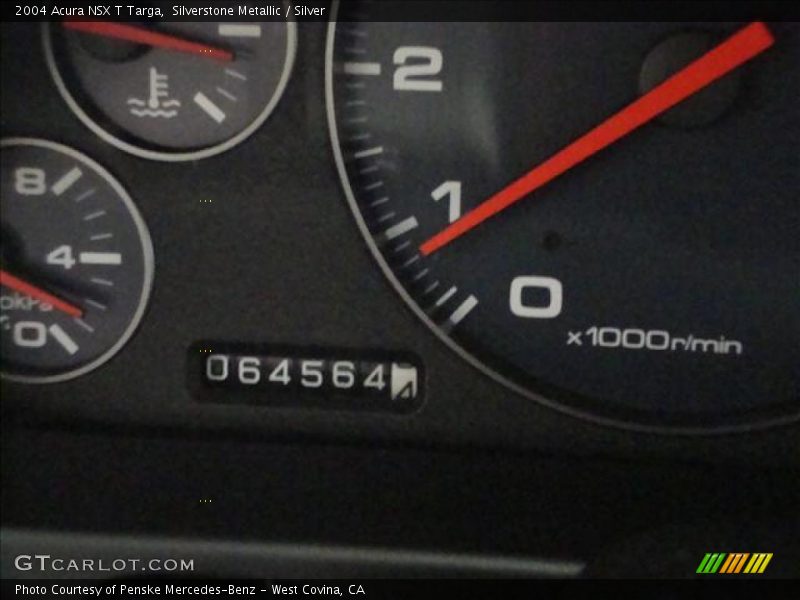 Silverstone Metallic / Silver 2004 Acura NSX T Targa