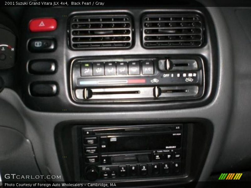 Black Pearl / Gray 2001 Suzuki Grand Vitara JLX 4x4