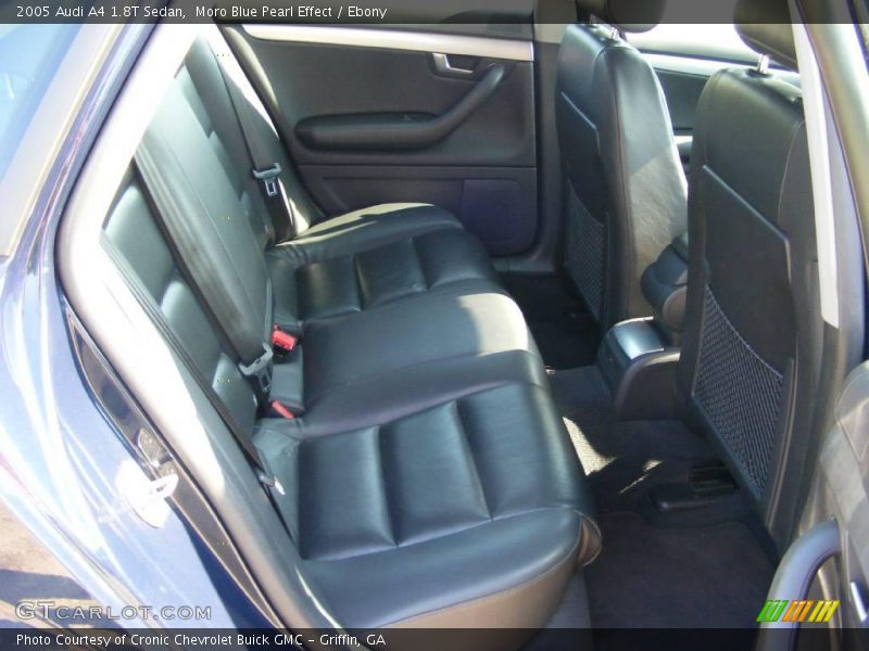 Moro Blue Pearl Effect / Ebony 2005 Audi A4 1.8T Sedan