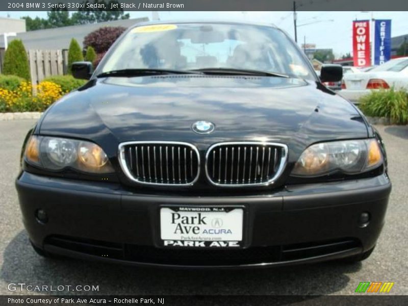 Jet Black / Natural Brown 2004 BMW 3 Series 330xi Sedan