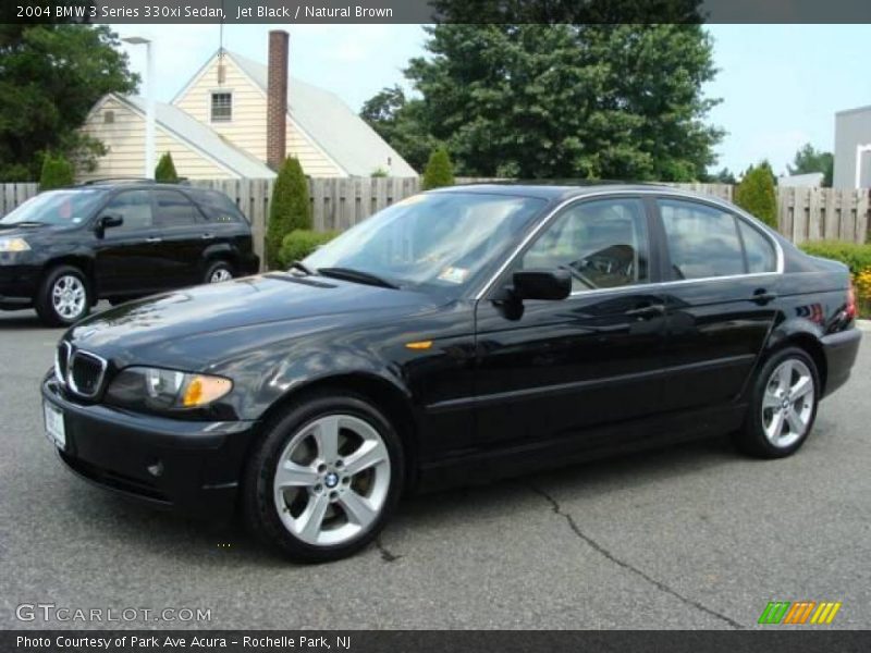 Jet Black / Natural Brown 2004 BMW 3 Series 330xi Sedan