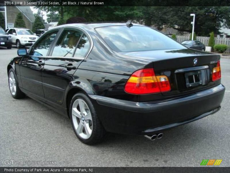 Jet Black / Natural Brown 2004 BMW 3 Series 330xi Sedan