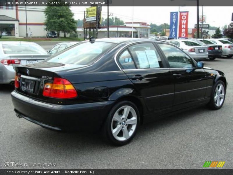 Jet Black / Natural Brown 2004 BMW 3 Series 330xi Sedan