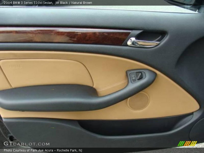 Jet Black / Natural Brown 2004 BMW 3 Series 330xi Sedan