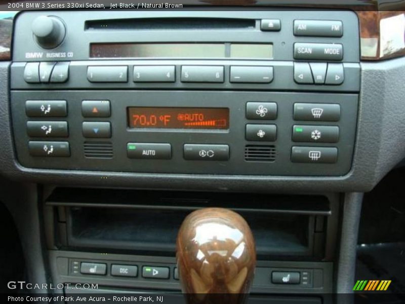 Jet Black / Natural Brown 2004 BMW 3 Series 330xi Sedan