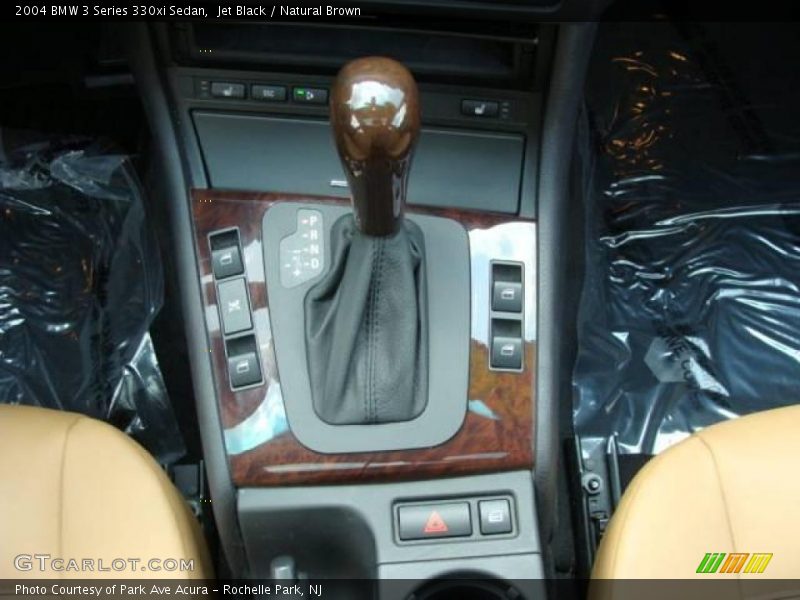 Jet Black / Natural Brown 2004 BMW 3 Series 330xi Sedan
