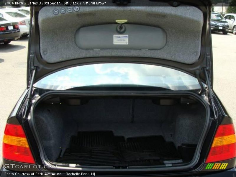 Jet Black / Natural Brown 2004 BMW 3 Series 330xi Sedan