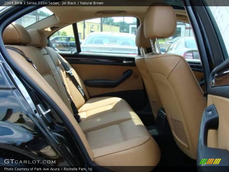 Jet Black / Natural Brown 2004 BMW 3 Series 330xi Sedan