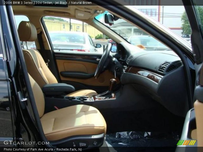 Jet Black / Natural Brown 2004 BMW 3 Series 330xi Sedan