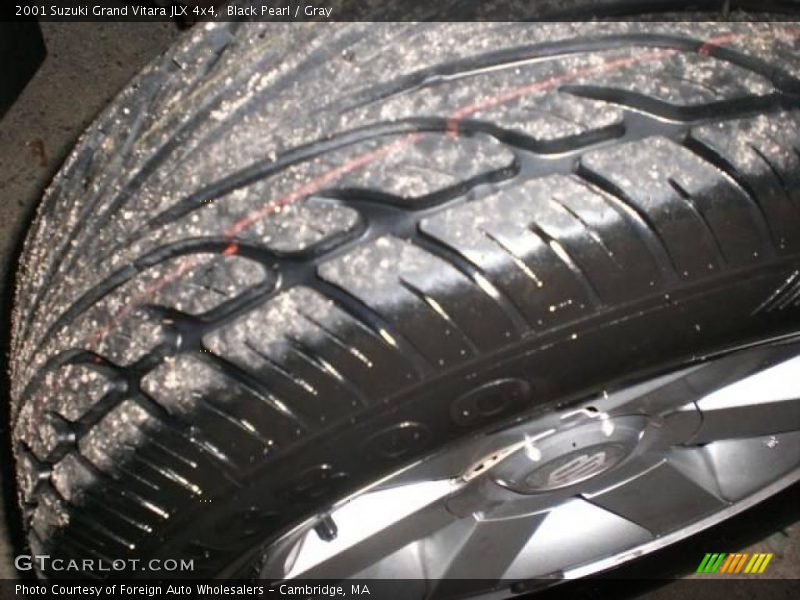 Black Pearl / Gray 2001 Suzuki Grand Vitara JLX 4x4