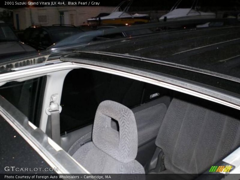 Black Pearl / Gray 2001 Suzuki Grand Vitara JLX 4x4