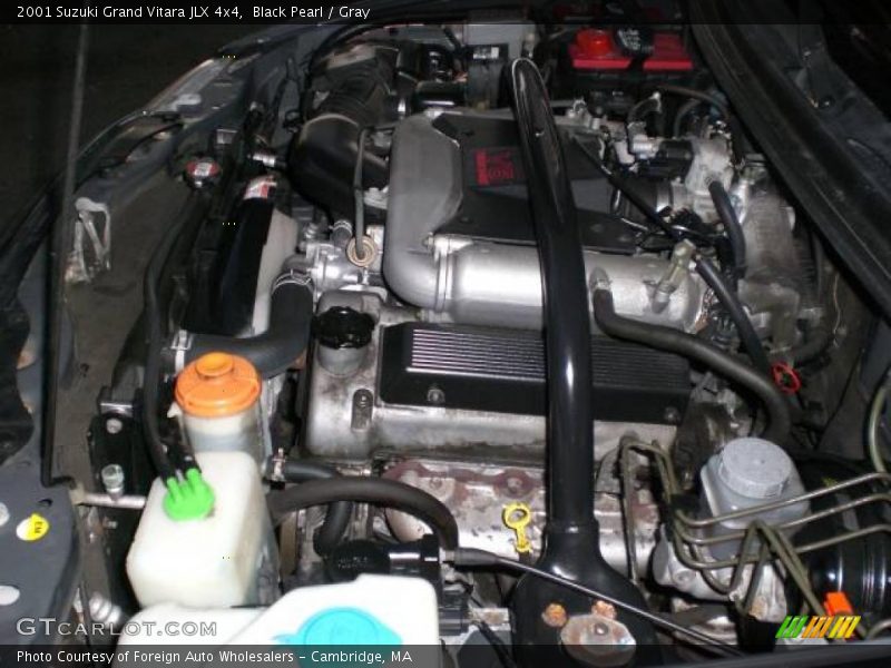 Black Pearl / Gray 2001 Suzuki Grand Vitara JLX 4x4