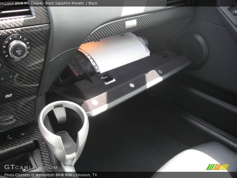 Black Sapphire Metallic / Black 2007 BMW M6 Coupe