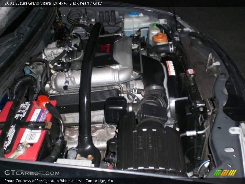 Black Pearl / Gray 2001 Suzuki Grand Vitara JLX 4x4