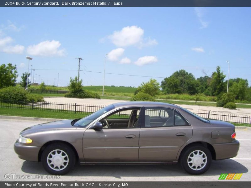 Dark Bronzemist Metallic / Taupe 2004 Buick Century Standard