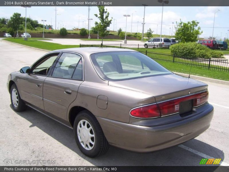 Dark Bronzemist Metallic / Taupe 2004 Buick Century Standard
