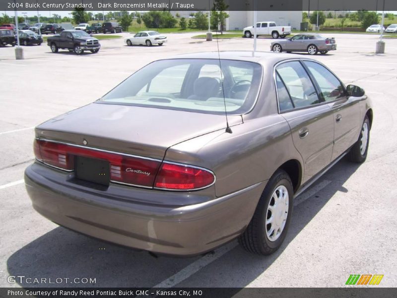 Dark Bronzemist Metallic / Taupe 2004 Buick Century Standard