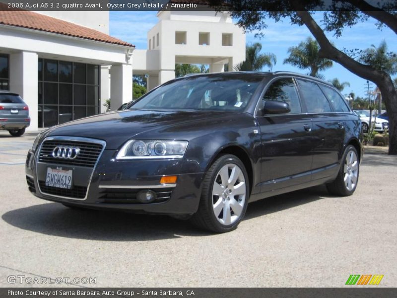 Oyster Grey Metallic / Amaretto 2006 Audi A6 3.2 quattro Avant