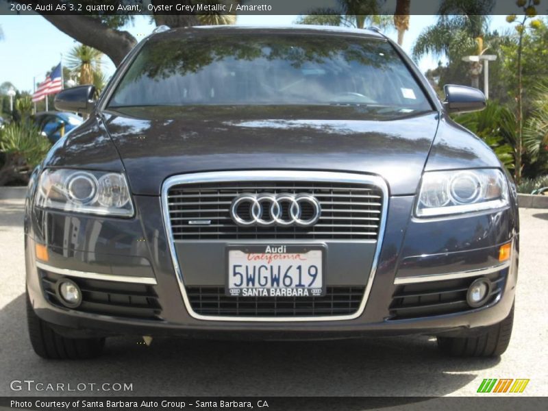 Oyster Grey Metallic / Amaretto 2006 Audi A6 3.2 quattro Avant