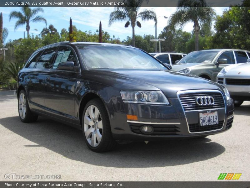 Oyster Grey Metallic / Amaretto 2006 Audi A6 3.2 quattro Avant