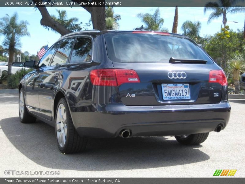 Oyster Grey Metallic / Amaretto 2006 Audi A6 3.2 quattro Avant