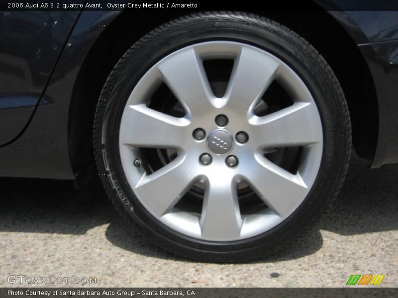 Oyster Grey Metallic / Amaretto 2006 Audi A6 3.2 quattro Avant