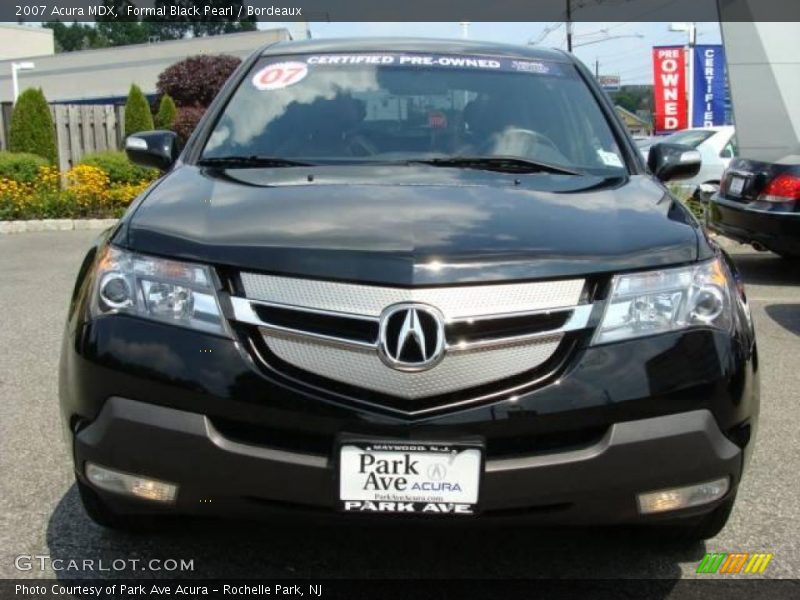 Formal Black Pearl / Bordeaux 2007 Acura MDX