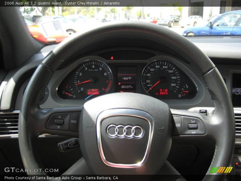 Oyster Grey Metallic / Amaretto 2006 Audi A6 3.2 quattro Avant