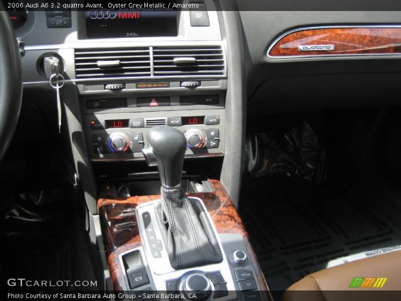 Oyster Grey Metallic / Amaretto 2006 Audi A6 3.2 quattro Avant