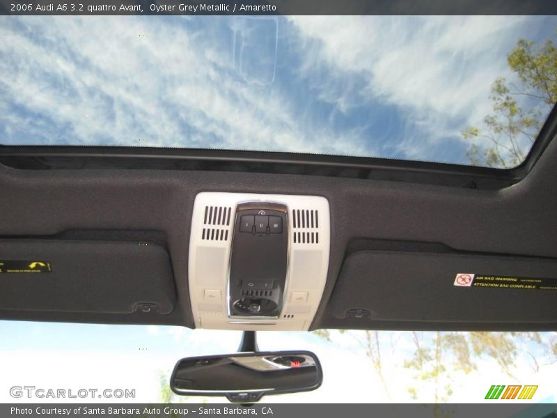 Oyster Grey Metallic / Amaretto 2006 Audi A6 3.2 quattro Avant