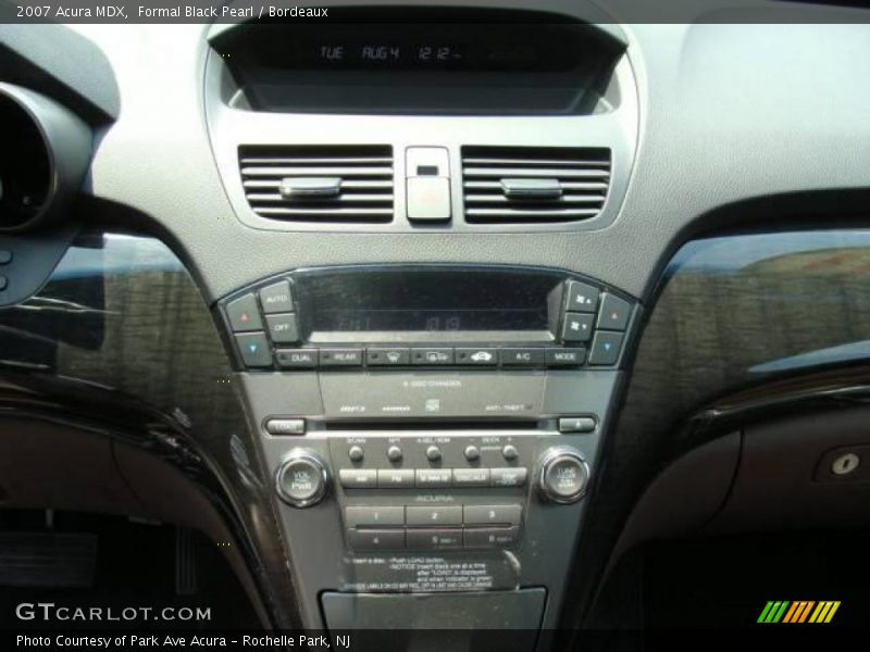 Formal Black Pearl / Bordeaux 2007 Acura MDX